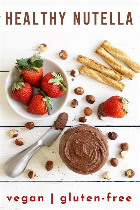 Healthy Nutella (Vegan, Gluten Free) - Real Food Real Deals