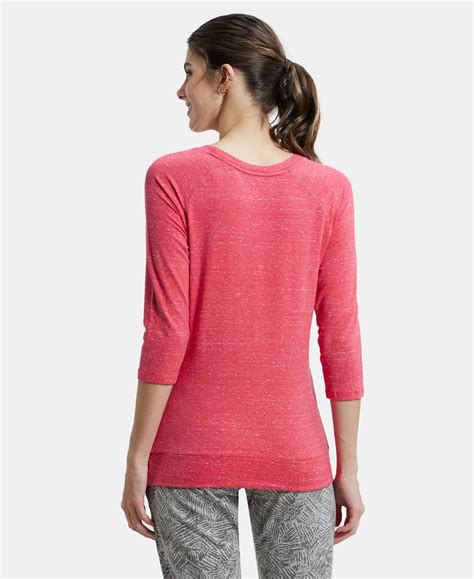 Buy Super Combed Cotton Viscose Elastane Regular Fit Solid Round Neck ...