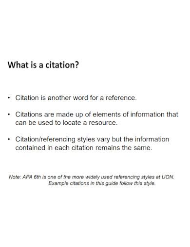 Image result for Citation Examples