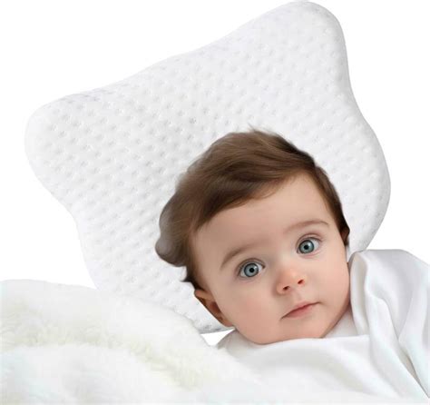 Fazista Memory Foam Baby Pillow Pack of 1 Abstract Newborn Baby Head ...