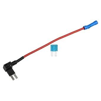 X AUTOHAUX 12V Standard Fuse Adapter Tap Fuse Kit with 1pcs 15A Blade ...