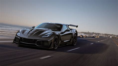 Black Corvette C7 Wallpaper