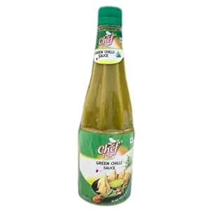 BELLOS Green Chilli Sauce | 10g Sachet (pack of 1200) : Amazon.in ...