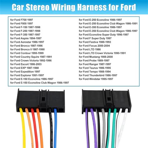 Image result for Ford Wire Color Code Chart