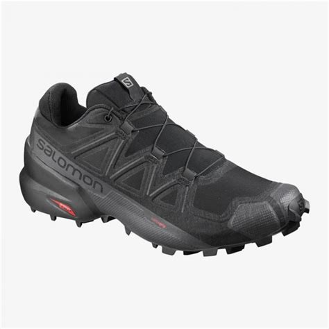 Best Salomon Trail Running Shoes Sale 2026 - Mens Speedcross 5 Wide Black