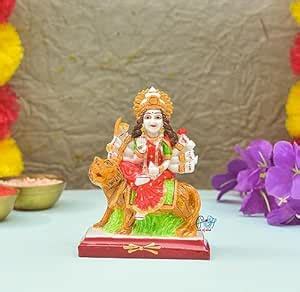 Buy Archna Handicraft Goddess Nav Durga Devi Sherawali MATA Murti ...