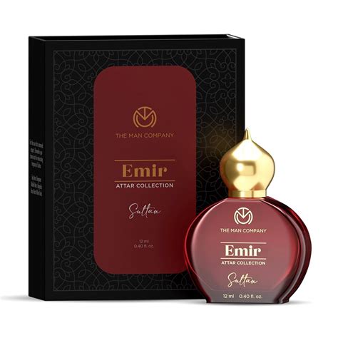 The Man Company 100% Alcohol-Free Attar Perfume For Men Sultan Emir ...