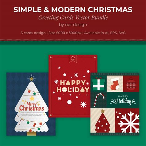 Modern Christmas Cards