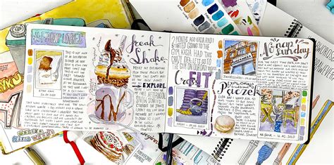Watercolor Sketch Journaling: Illustrations, Typography and Composition | Fatih Mıstaçoğlu ...
