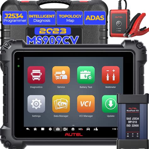 Buy Autel MaxiSys MS908CV Truck Scanner: 2022 Newest Heavy Duty Truck ...