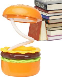 Ji And Ja Hamburger 360° Gooseneck Rechargeable Study Desk LED Lamp ...