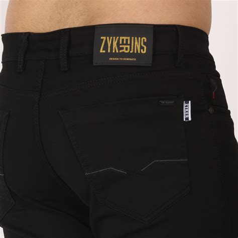 Zyker sales Fashion Men's jeans regular fit black – Zyker Jeans