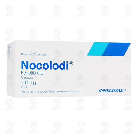 Nocolodi 160 mg, 30 Cápsulas.