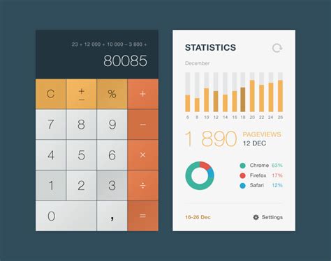 Image result for Number Control UI