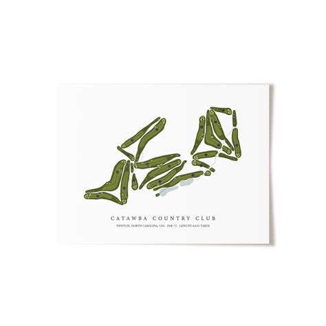 Catawba Country Club | Golf Course Map