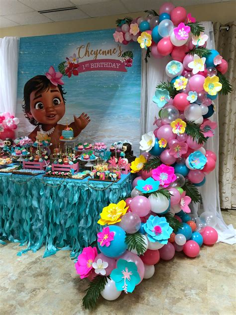 Moana Themed Birthday Party
