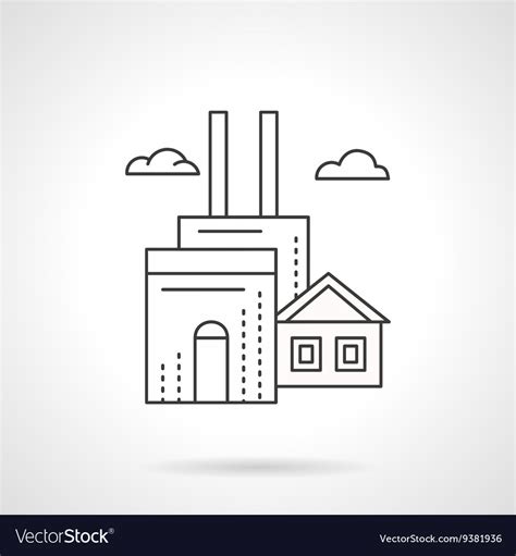 Manufacturing Line Flat Vector 的图像结果
