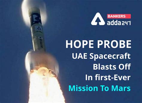 Hope Probe: UAE Spacecraft Blasts Off In first-Ever Mission To Mars