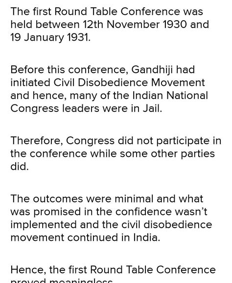 The deliberations in the First Round Conference proved to be ...