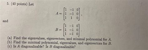 Image result for Examples of Minimal Polynomial of Matrix