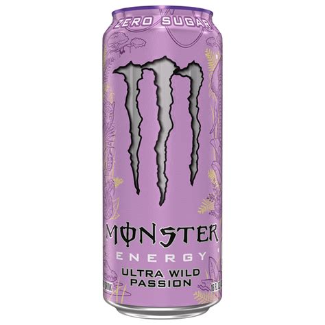 Monster Zero Sugar Ultra Wild Passion Energy Drink (16 fl oz) Delivery ...