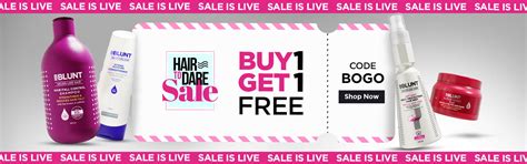 BBlunt Hair to Dare Sale is Live- Buy 1 Get 1 Free!