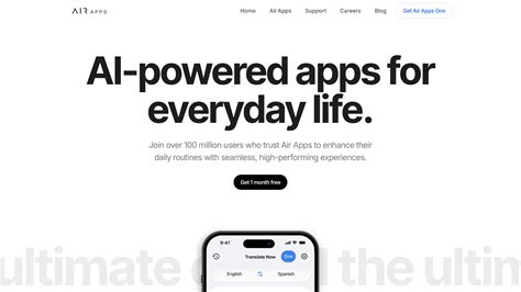 Browse the Complete Collection of Apps - Air Apps