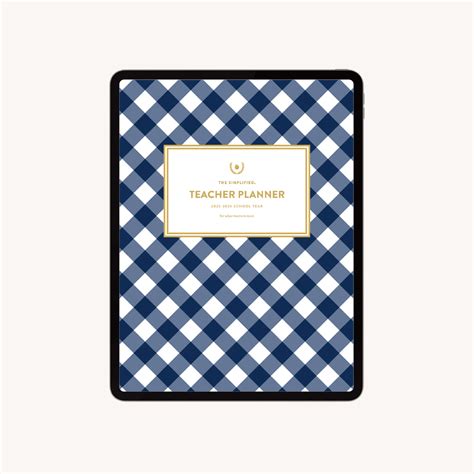 2025-2026 Digital Teacher Planner - For iPads – Simplified