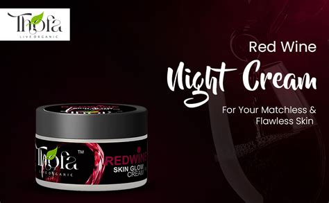 Thofa Red Wine Skin Glow Day & Night Cream - 50 GM | With Rosehip oil ...