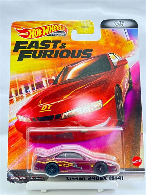 HOT WHEELS - PREMIUM - MILD CREASE - FAST AND FURIOUS- NISSAN 240SX (S ...
