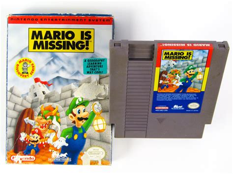 Mario Is Missing (Nintendo / NES) – Retro MTL