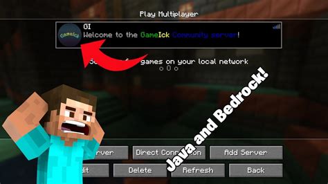 Joining a Multiplayer Minecraft JavaServer 的图像结果