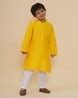 Buy Yellow Kurtas for Boys by Sethukrishna Online | Ajio.com