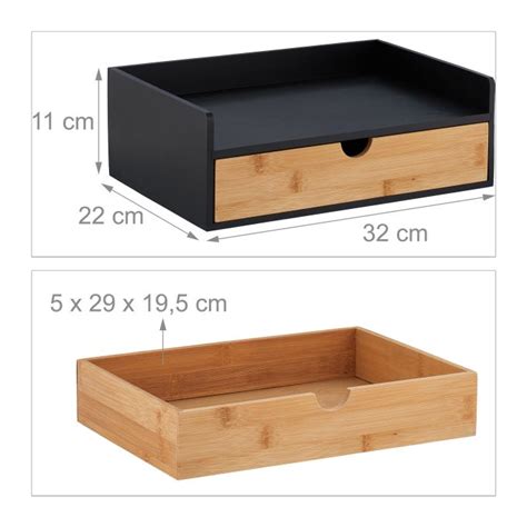 Buy Bamboo Desk Organiser with Drawer HERE