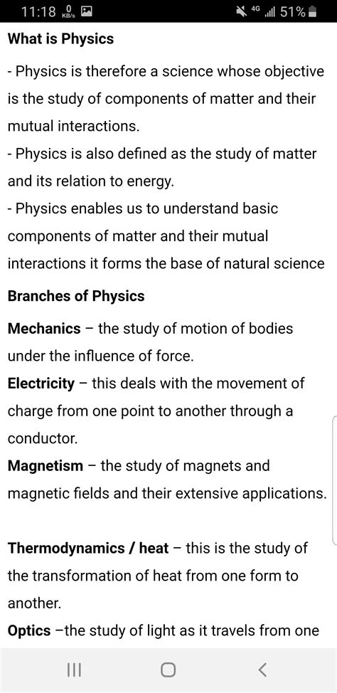 Physics Form 1 Notes Topic 的图像结果