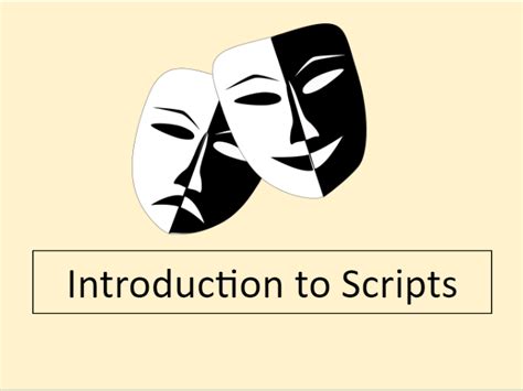 Image result for Scripting Lessons