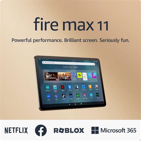 Amazon.com: Amazon Fire Max 11 tablet, vivid 11” display, all-in-one ...