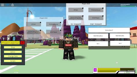 Image result for Project Jojo Script GUI