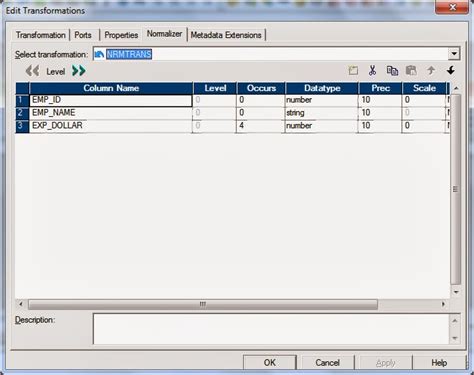 Image result for Normalizer Transformation Informatica Example