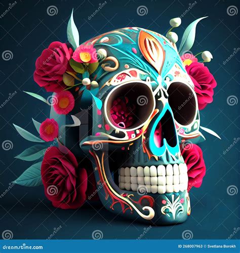 Traditional Day Of The Dead Flowers