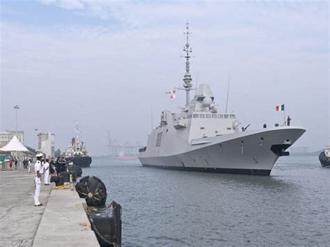 French Naval ships FS Forbin, FS Alsace arrive in Kochi to strengthen ...