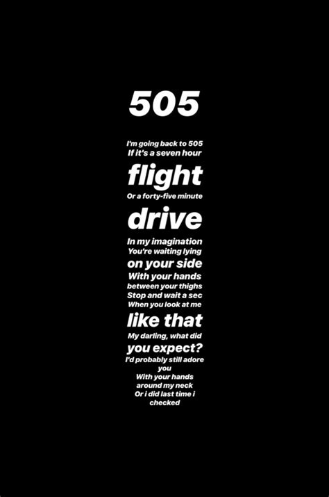 505 arctic monkeys | Arctic monkeys lyrics, 505 arctic monkeys, Arctic ...