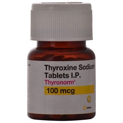 Thyronorm 100 - Bottle of 120 Tablets : Amazon.in: Health & Personal Care