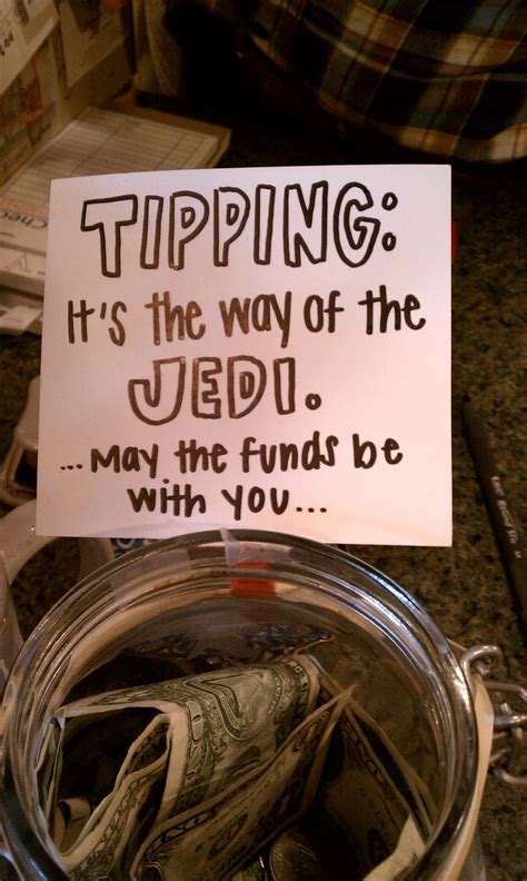 Funny Quotes For Tip Jar