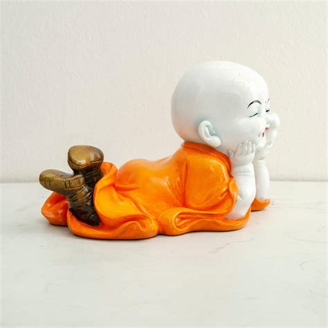 Buy Corsica Harmony Polyresin Monk Figurine from Corsica by Home Centre ...