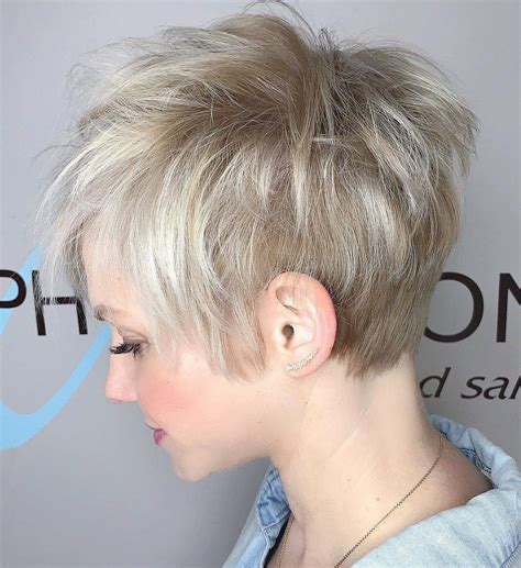 Soft Messy Tapered Pixie | Short choppy haircuts, Choppy haircuts, Hair ...