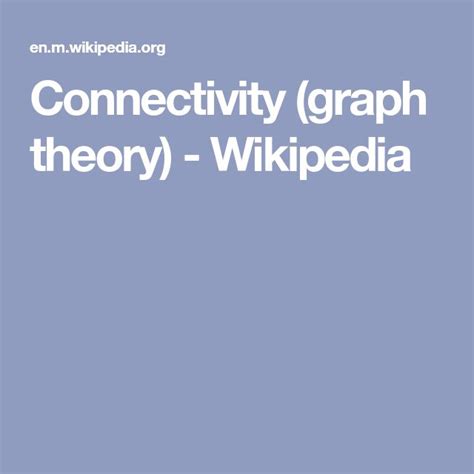 Connectivity Graph Theory 的图像结果