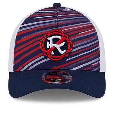 Youth New Era Navy New England Revolution 2025 Jersey Hook 9FORTY M ...