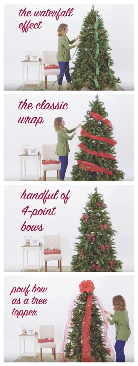 Christmas Tree Ribbon Tutorial 的图像结果
