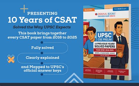 Buy Oswaal UPSC CSE Prelims 10 Previous Years' Solved Papers | General ...